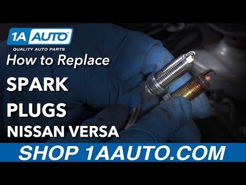 How to Replace Spark Plugs 12-19 Nissan Versa