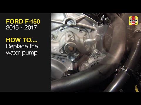 How to Replace the water pump on a Ford F-150 2015 to 2017