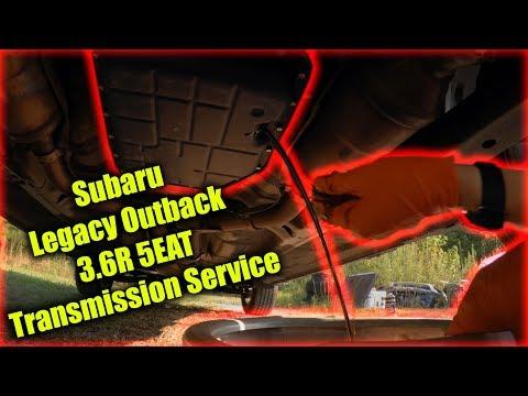 Subaru Legacy Outback 3.6R 5EAT Transmission Service