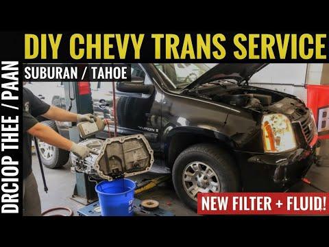 How To Change The Transmission Fluid And Filter On A Chevy Tahoe/ GMC Yukon/ Cadillac Escalade
