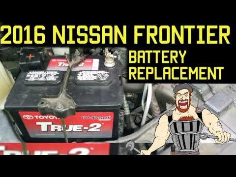 2016 Nissan Frontier Battery Replacement