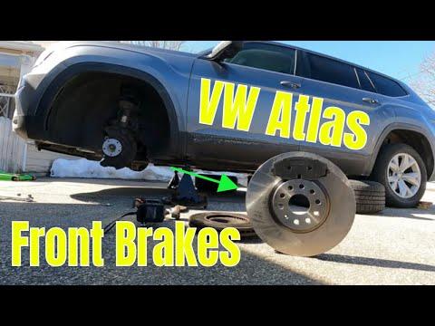 How To Replace Your Front Brakes On A Vw Atlas - The Easy Way!