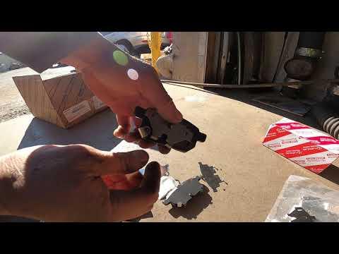 2014 Toyota Corolla Rear Brake Pads replacement