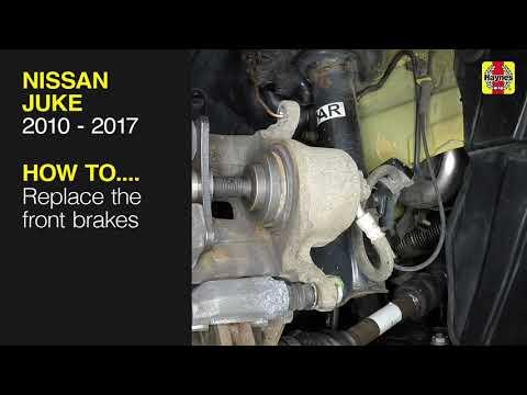Nissan Juke (2010 - 2017) - Replace the front brake pads