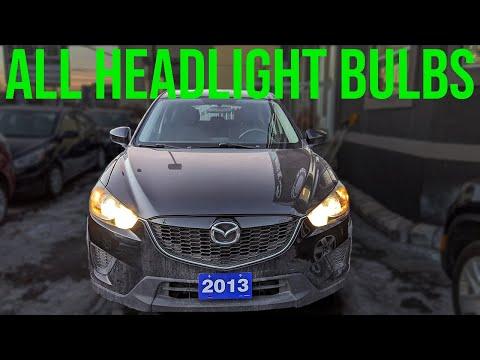 How to Replace Both Headlight Bulbs on a 2013-2018 Mazda CX-5 (Trim: Grand Touring)