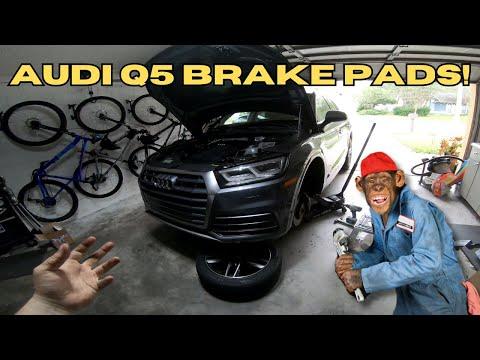 How to Change Brake Pads on a 2018+ Audi Q5!! B9 Audi Q5 Brake Pads