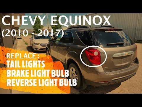 How to Replace Rear Turn Signal Bulbs on a 2015 Chevy Equinox
