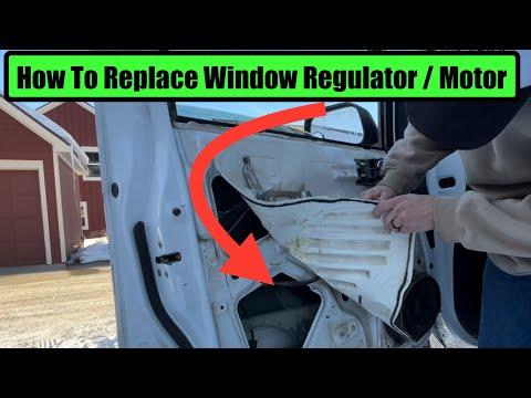 How to Replace the Front Window Regulator on a 2016 Nissan Frontier (Driver or Passenger)