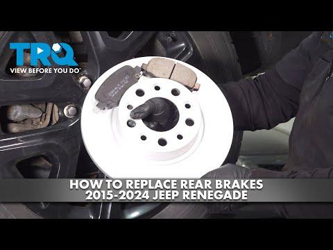 How to Replace Rear Brakes 2015-2024 Jeep Renegade