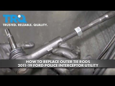 How to Replace Outer Tie Rods 2011-19 Ford Police Interceptor Utility