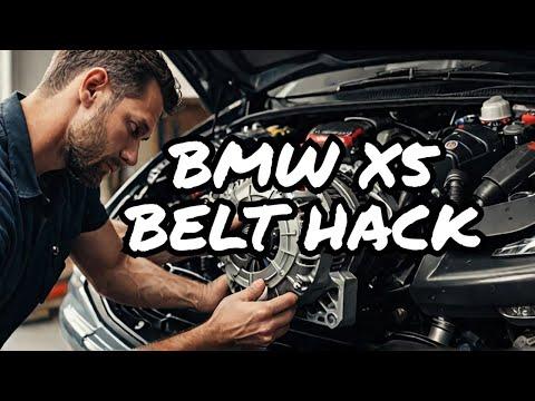BMW X5 2013-2018 Alternator and Belt Swap Made Easy!
