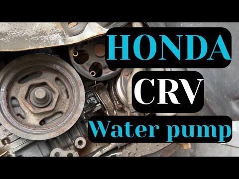 Honda CR-V 2.4L Water Pump Change — Full Step-By-Step DIY Tutorial