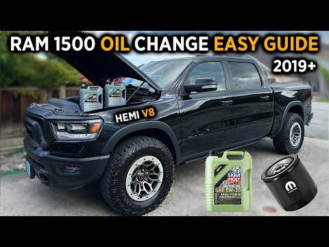 RAM 1500 OIL CHANGE GUIDE - EASY STEP BY STEP
