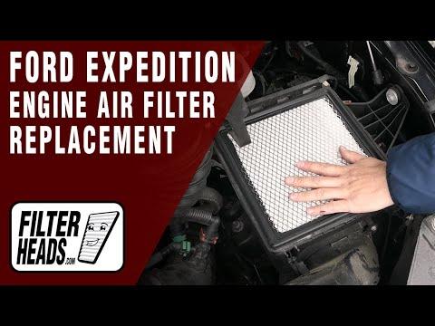 How to Replace Engine Air Filter 2018 Ford Expedition 3.5L V6 | TA35642, AF2883