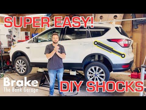 How to Replace Front Struts & Rear Shocks on a 2013 Ford Escape (DIY Guide)
