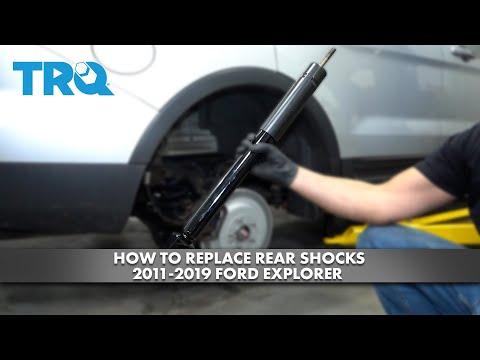 How to Replace Rear Shock Absorbers on a 2013-2019 Ford Explorer