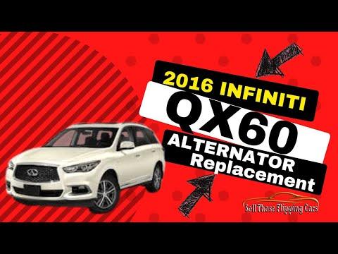 2016 Infiniti QX60 Alternator Replacement made Easy