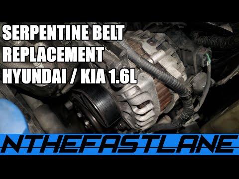 How to Replace the Serpentine Belt on a 2021-2023 Kia Seltos (1.6T or 2.0L) (Engine: Inline 4 2.0L)