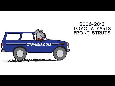 How to Replace the Front Struts on a 2007-2017 Toyota Yaris (Body: Hatchback)
