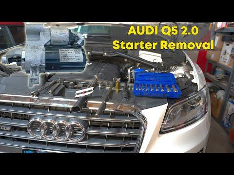 How to Replace the Starter Motor on a 2018-2022 Audi Q5 (Step-by-Step DIY Guide) (Engine: Inline 4 2.0L)