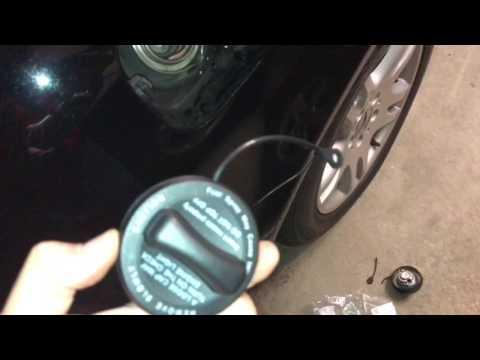 How to replace the Gas cap on a Mercedes E350