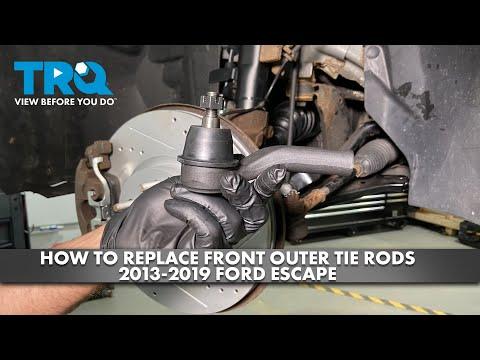 How to Replace the Outer Tie Rod End on a 2013-2019 Ford Escape (Step-by-Step Guide)