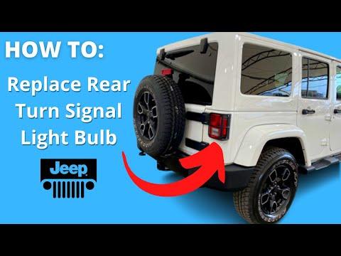 How to Replace Rear Turn Signal Bulbs (3157) on a 2012 Jeep Wrangler