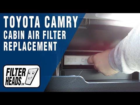 How to Replace Cabin Air Filter 2014 Toyota Camry | AQ1102