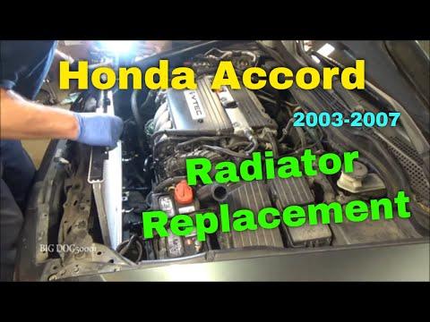 Honda Accord Radiator and Hose Replacement (2003-2007)