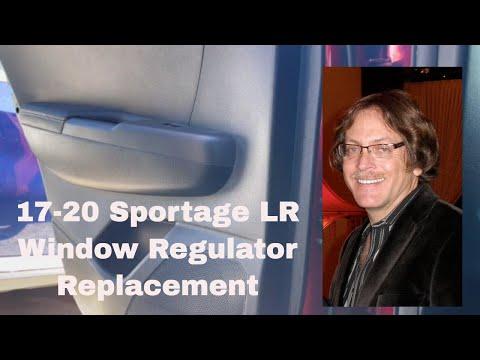 Kia Sportage 2017-2020 Window Regulator Replacement &amp; Repair Left Rear