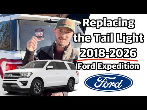 How to Replace Both Tail Light Bulbs on a 1997-2021 Ford Expedition (Left & Right)
