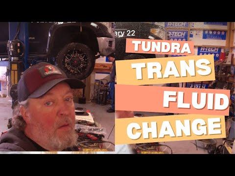 How to Change Transmission Fluid on a 2000-2021 Toyota Tundra
