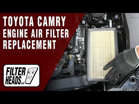 How to Replace Engine Air Filter 2019 Toyota Camry Hybrid L4 2.5L | TA11479, AF11479
