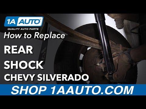 How to Replace Rear Shock 07-13 Chevy Silverado