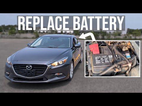 How to [EASILY] Replace the Battery - Mazda 3 (2014-2018)