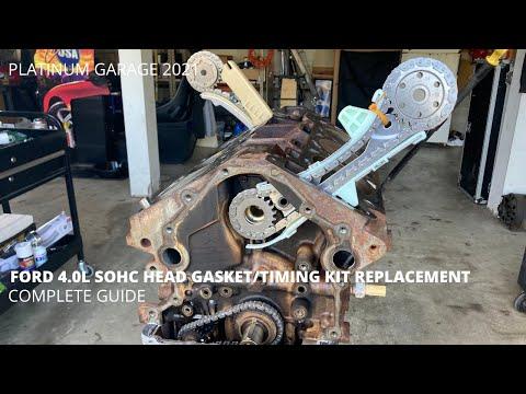 Ford 4.0L SOHC V6 Head Gasket and Timing Chain Replacement (COMPLETE GUIDE)