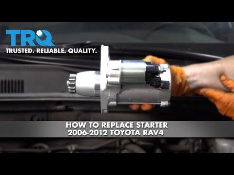 How To Replace Starter 2006-2012 Toyota RAV4