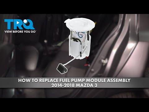 How to Replace the Fuel Pump on a 2014-2018 Mazda 3 (In-Tank Module Guide) (Engine: Inline 4 2.5L)