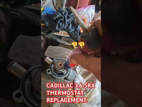 How to Replace the Thermostat on a 2010-2016 Cadillac SRX 3.6L V6 (LFX) (Engine: V6 3.6L)