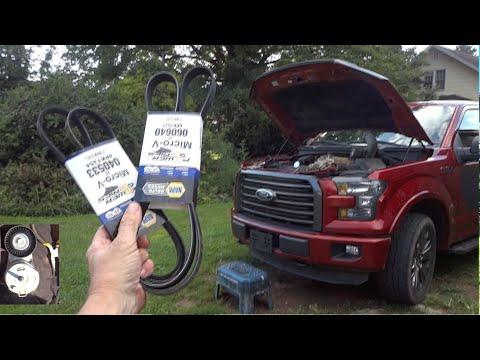 2016 F-150 Belts Change + AC Tensioner Replacement