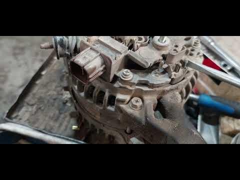 Replace alternator for Lexus GX460. not charging issue. #lexus #toyota #automobile #mechanic #kia