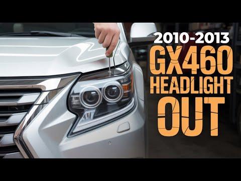 Lexus GX460 Headlight Removal - How To Replace Headlamps