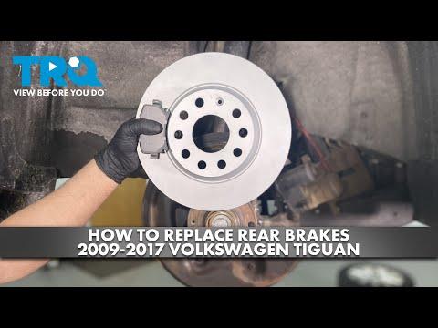 How to Replace Rear Brakes 2009-2017 Volkswagen Tiguan