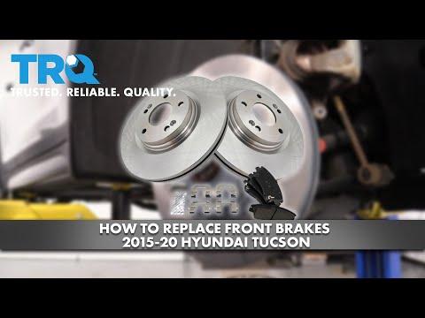 How to Replace Front Brake Pads on a 2016-2021 Hyundai Tucson