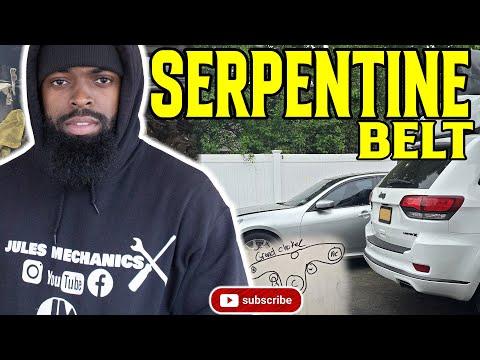 How To Replace Serpentine Belt Replacement JEEP Grand Cherokee 3.6