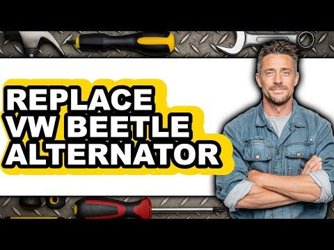 How to Replace the Alternator on a 2016-2018 Volkswagen Beetle (Engine: Inline 4 1.8L)