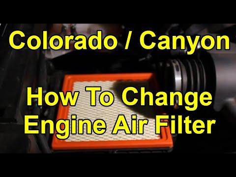 [HOW TO] Change the Engine Air Filter on a 2015-2022 Colorado / Canyon (Gas &amp; Diesel) (EASY)