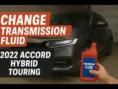 How to Change Transmission Fluid on a 2022 Honda Accord (e-CVT)