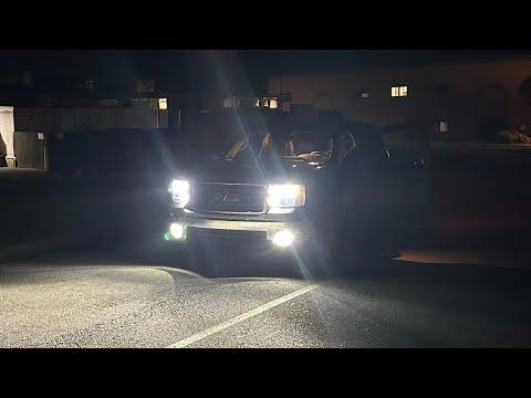 07-13 GMC Sierra How to replace High/Low beam/Signals/Side marker/Fog light bulbs