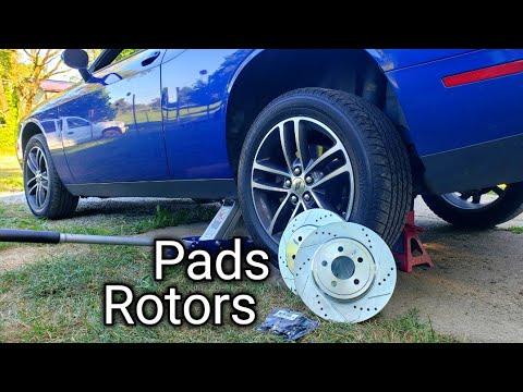 15-23 Dodge Challenger Rear Pads &amp; Rotors Replacement